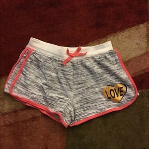 Girls shorts, two pairs
